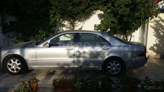 Mercedes S 320 2002, 194,516 km - 3.3 l - Bakı
