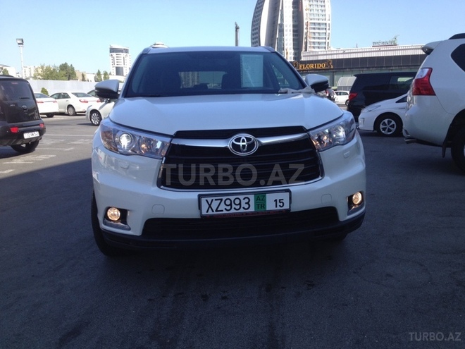 Toyota Highlander 2014, 25,000 km - 3.5 l - Bakı