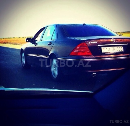 Mercedes S 500 2000, 185,000 km - 5.0 л - Bakı