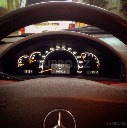 Mercedes S 500 2000, 185,000 km - 5.0 л - Bakı