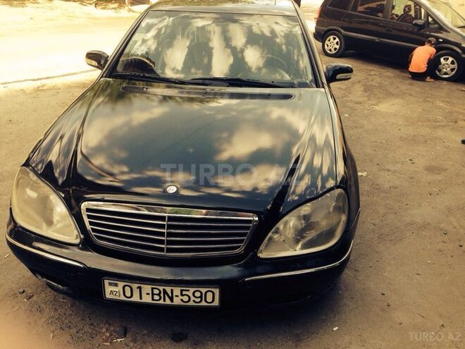 Mercedes S 320 2000, 180 km - 3.2 l - Bakı