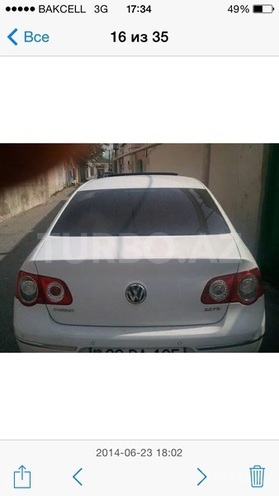 Volkswagen Passat 2007, 202,000 km - 2.0 l - Bakı