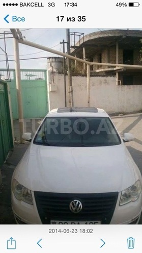 Volkswagen Passat 2007, 202,000 km - 2.0 l - Bakı
