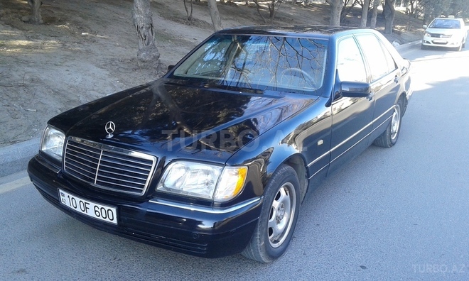 Mercedes S 320 1998, 250,000 km - 3.2 l - Bakı