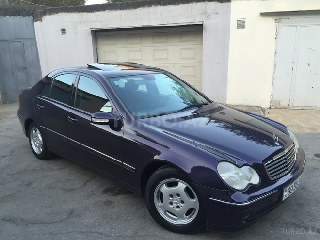 Mercedes C 200 2000, 160,000 km - 2.0 л - Bakı