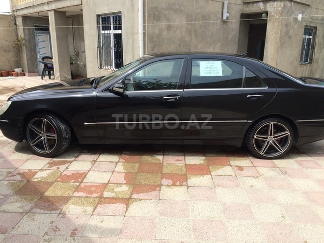 Mercedes S 320 2000, 310,000 km - 3.2 l - Bakı
