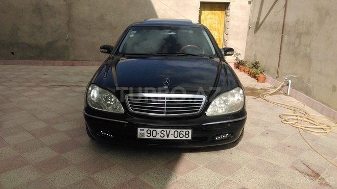 Mercedes S 320 2000, 310,000 km - 3.2 l - Bakı
