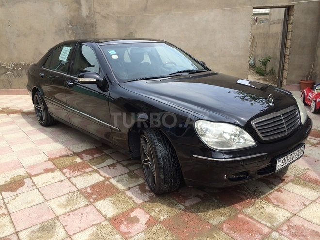 Mercedes S 320 2000, 310,000 km - 3.2 l - Bakı