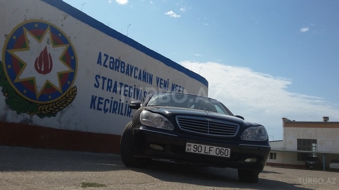 Mercedes S 320 2001, 114,000 km - 3.2 l - Bakı