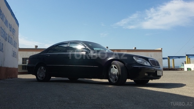 Mercedes S 320 2001, 114,000 km - 3.2 l - Bakı