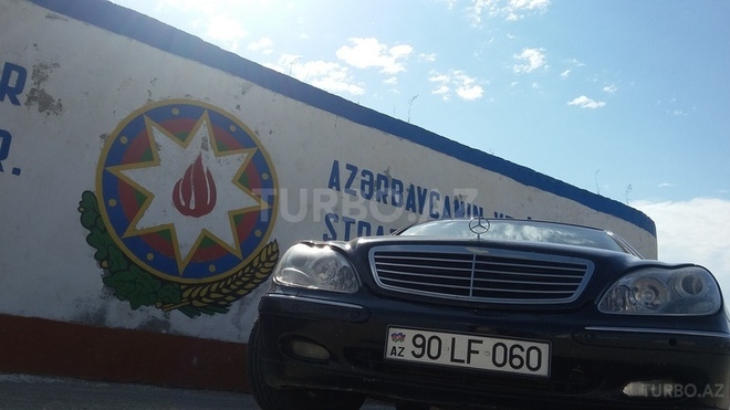 Mercedes S 320 2001, 114,000 km - 3.2 l - Bakı