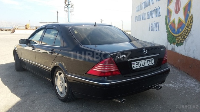 Mercedes S 320 2001, 114,000 km - 3.2 l - Bakı