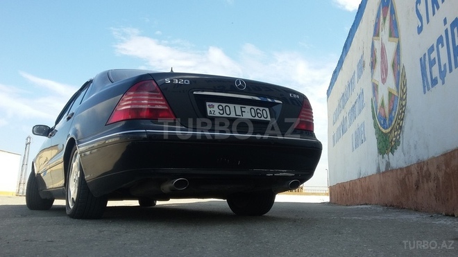 Mercedes S 320 2001, 114,000 km - 3.2 l - Bakı