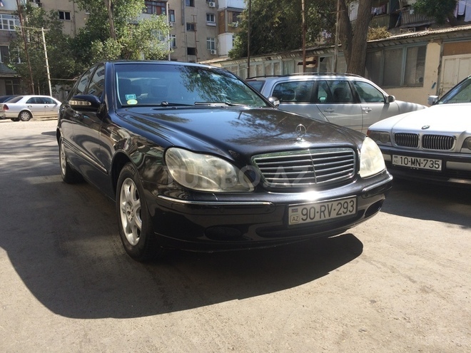 Mercedes S 320 2001, 376,400 km - 3.2 l - Bakı