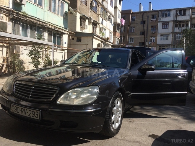 Mercedes S 320 2001, 376,400 km - 3.2 l - Bakı