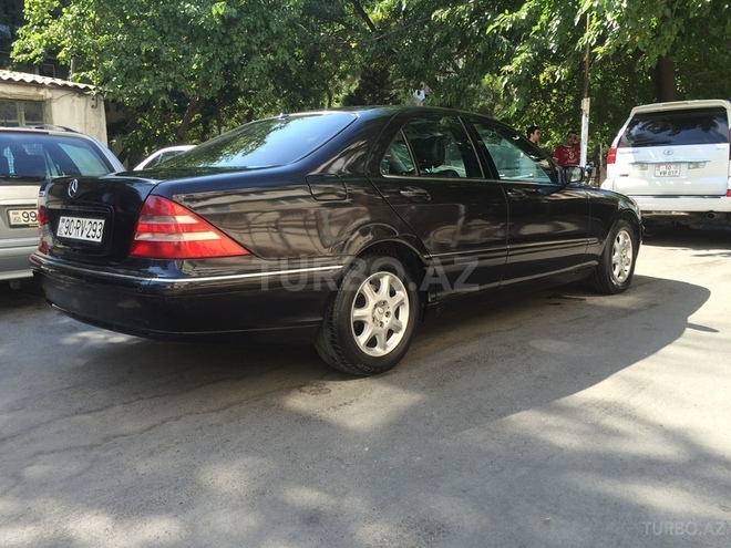 Mercedes S 320 2001, 376,400 km - 3.2 l - Bakı