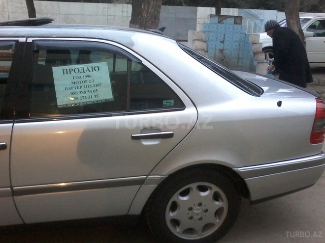 Mercedes C 220 1996, 287,000 km - 2.2 l - Bakı