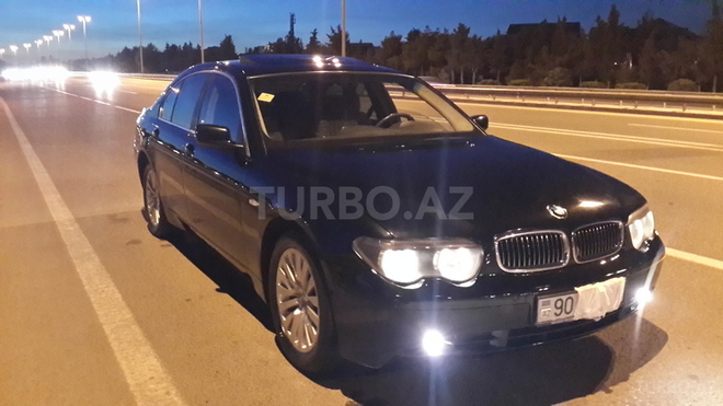 BMW 745 2002, 35,180 km - 4.4 л - Bakı