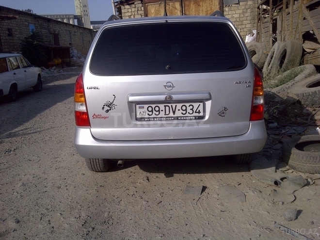 Opel Astra 2001, 230,000 km - 1.6 l - Bakı