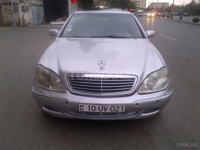 Mercedes S 320 2000, 160,000 km - 3.2 l - Bakı