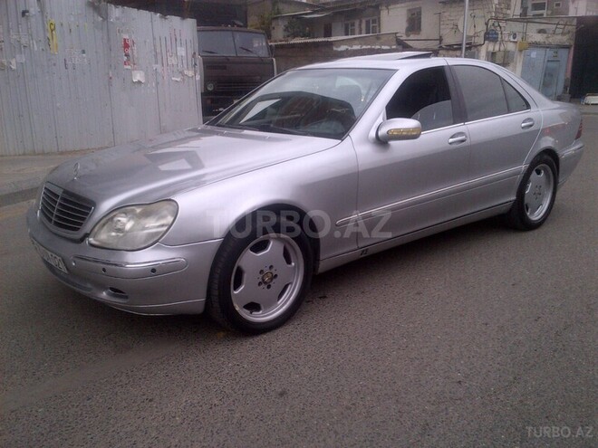 Mercedes S 320 2000, 160,000 km - 3.2 l - Bakı