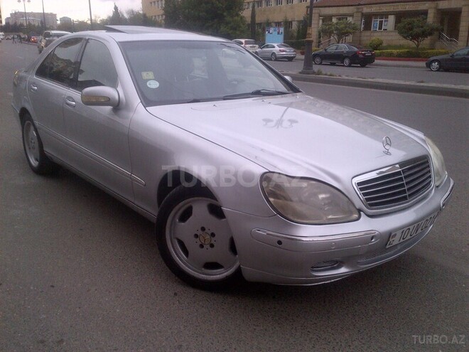 Mercedes S 320 2000, 160,000 km - 3.2 l - Bakı