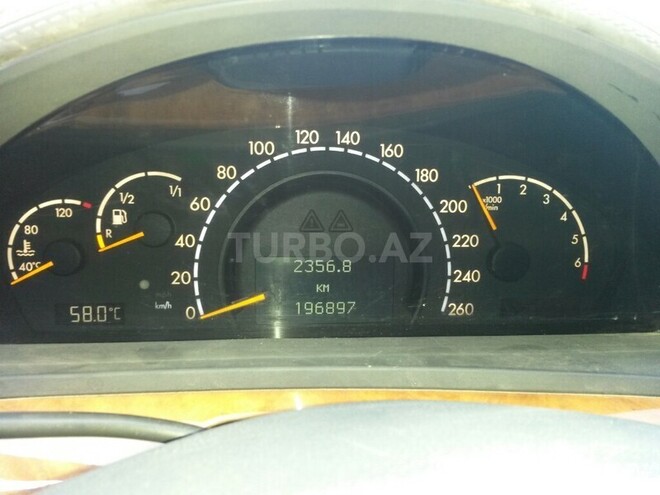 Mercedes S 430 2001, 197,000 km - 4.3 л - Bakı