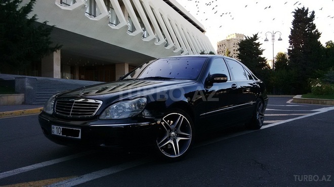 Mercedes S 500 2000, 193,000 km - 5.0 l - Bakı