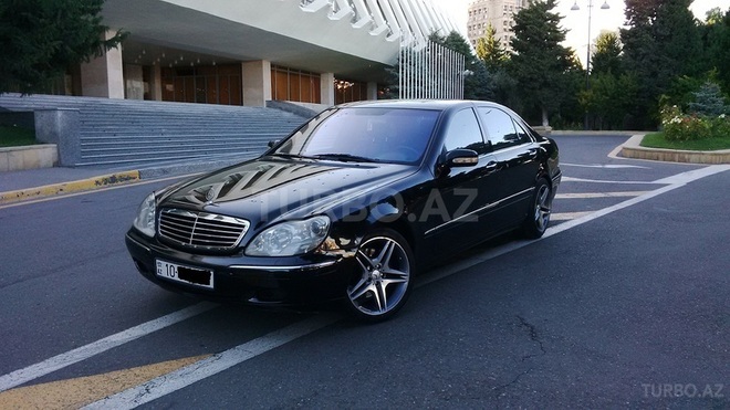 Mercedes S 500 2000, 193,000 km - 5.0 l - Bakı