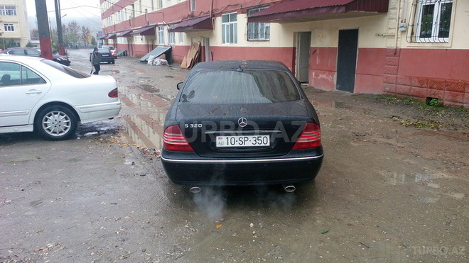 Mercedes S 320 2002, 260,000 km - 3.2 l - Bakı