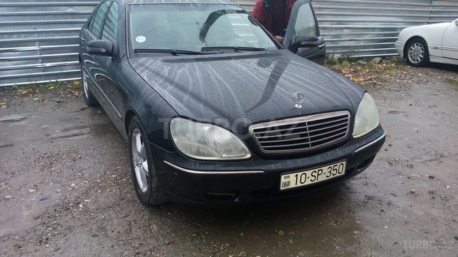Mercedes S 320 2002, 260,000 km - 3.2 l - Bakı