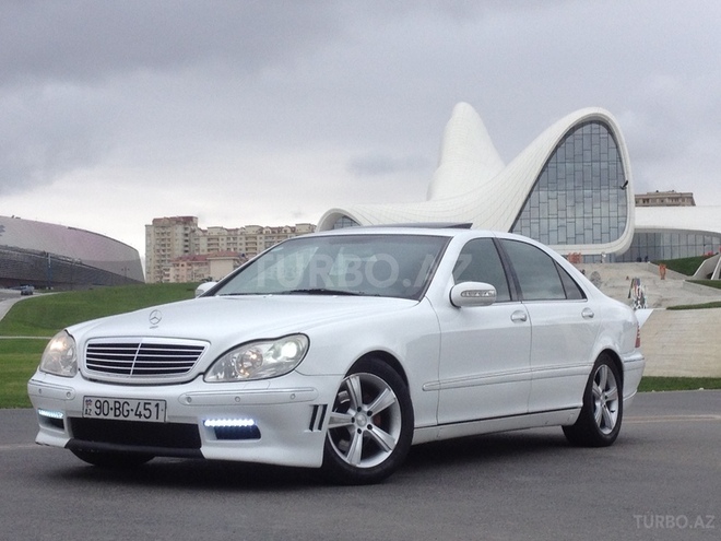 Mercedes S 320 2000, 210,000 km - 3.2 l - Bakı