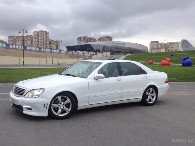 Mercedes S 320 2000, 210,000 km - 3.2 l - Bakı