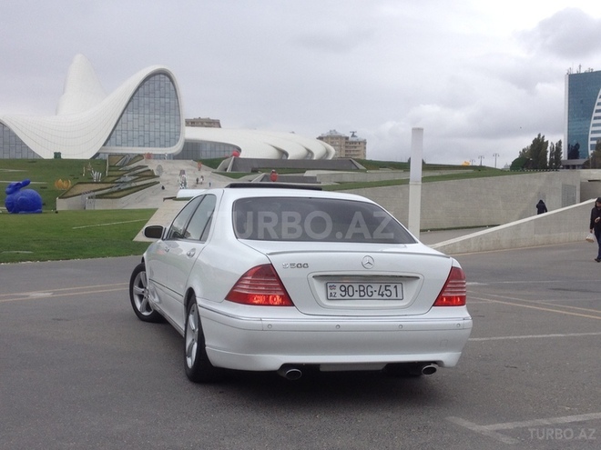 Mercedes S 320 2000, 210,000 km - 3.2 l - Bakı