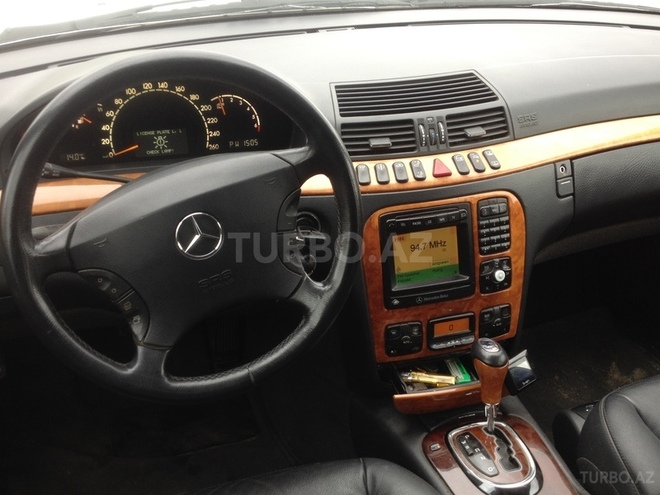 Mercedes S 320 2000, 210,000 km - 3.2 l - Bakı