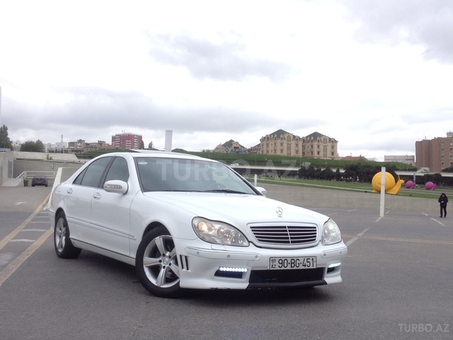 Mercedes S 320 2000, 210,000 km - 3.2 l - Bakı