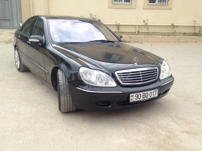 Mercedes S 500 2000, 22,000 km - 3.2 л - Bakı