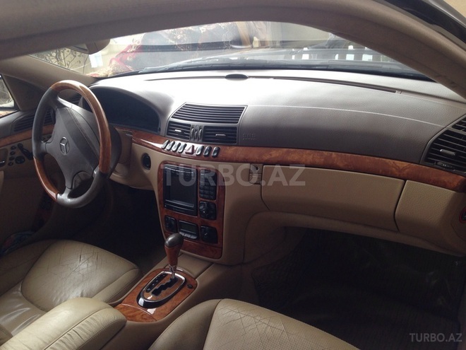 Mercedes S 500 2000, 22,000 km - 3.2 л - Bakı