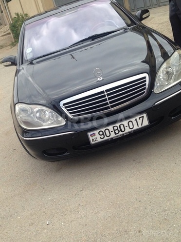 Mercedes S 500 2000, 22,000 km - 3.2 л - Bakı