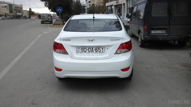 Hyundai Accent 2012, 41,000 km - 1.4 l - Sumqayıt
