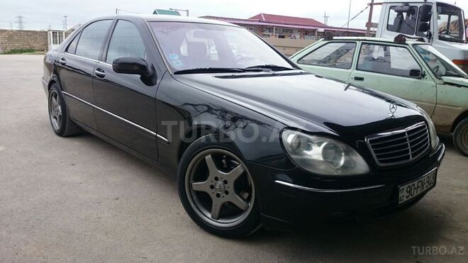 Mercedes S 320 2000, 220,000 km - 3.2 l - Bakı