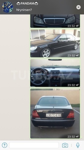 Mercedes S 350 2004, 154,000 km - 0.3 l - Bakı