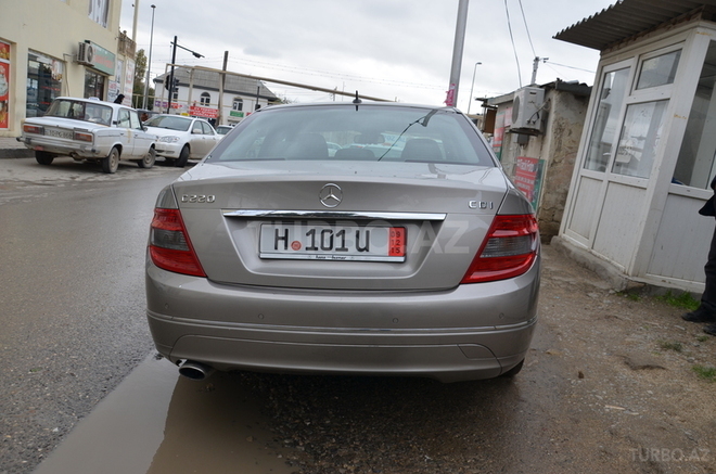 Mercedes C 220 2008, 154,200 km - 2.2 l - Bakı