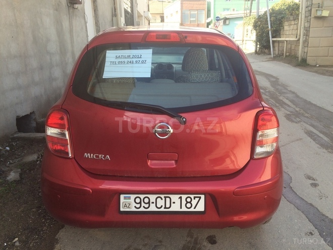 Nissan Micra 2012, 80,000 km - 1.2 l - Bakı