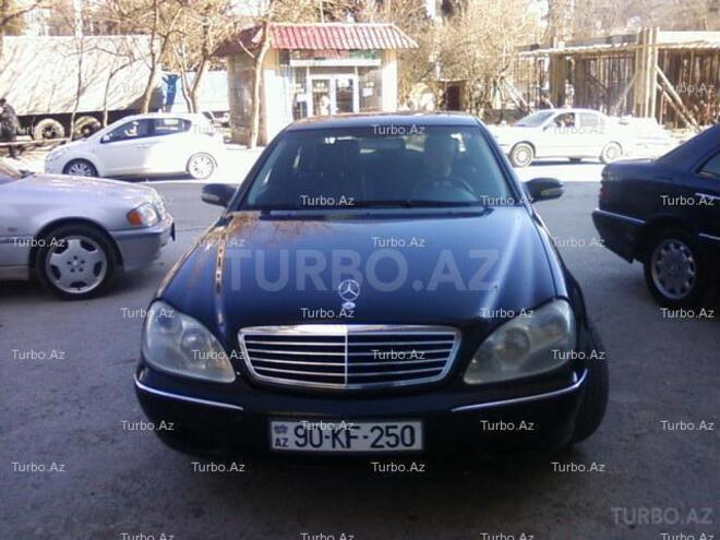 Mercedes S 320 2001, 222,000 km - 3.2 l - Bakı