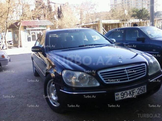 Mercedes S 320 2001, 222,000 km - 3.2 l - Bakı