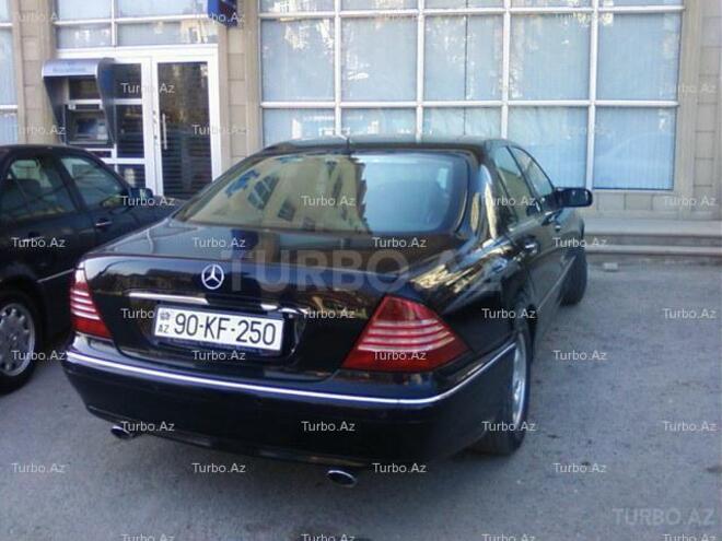 Mercedes S 320 2001, 222,000 km - 3.2 l - Bakı