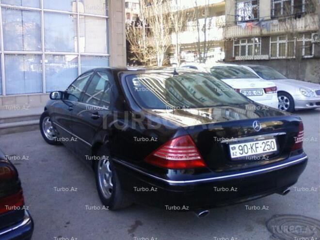 Mercedes S 320 2001, 222,000 km - 3.2 l - Bakı