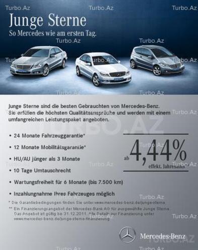 Mercedes C 180 2010, 11,000 km - 1.8 l - Bakı