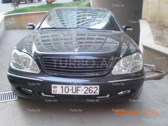 Mercedes S 500 2000, 286,000 km - 5.0 л - Bakı